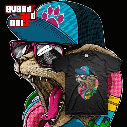 Camisa Crazy Cat