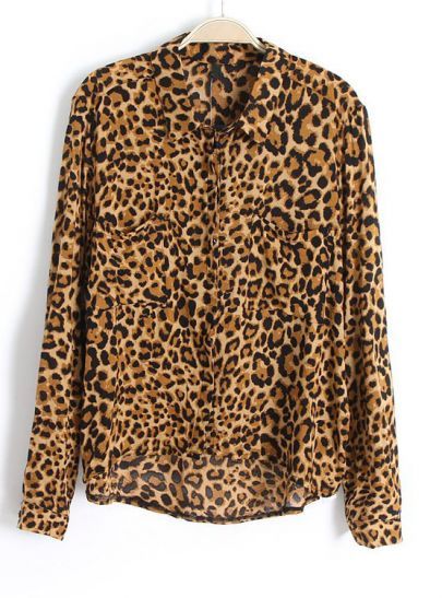 Camisa Animal Print - Onça